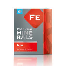 Органично желязо  и Сибирски Билки  Essential Minerals 60 капс.