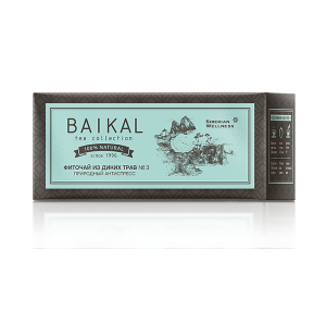 Фиточай от диви билки No 3 (Природен антистрес) - Baikal Tea Collection
